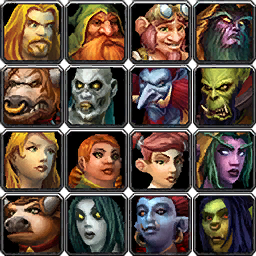 Character Race Icons