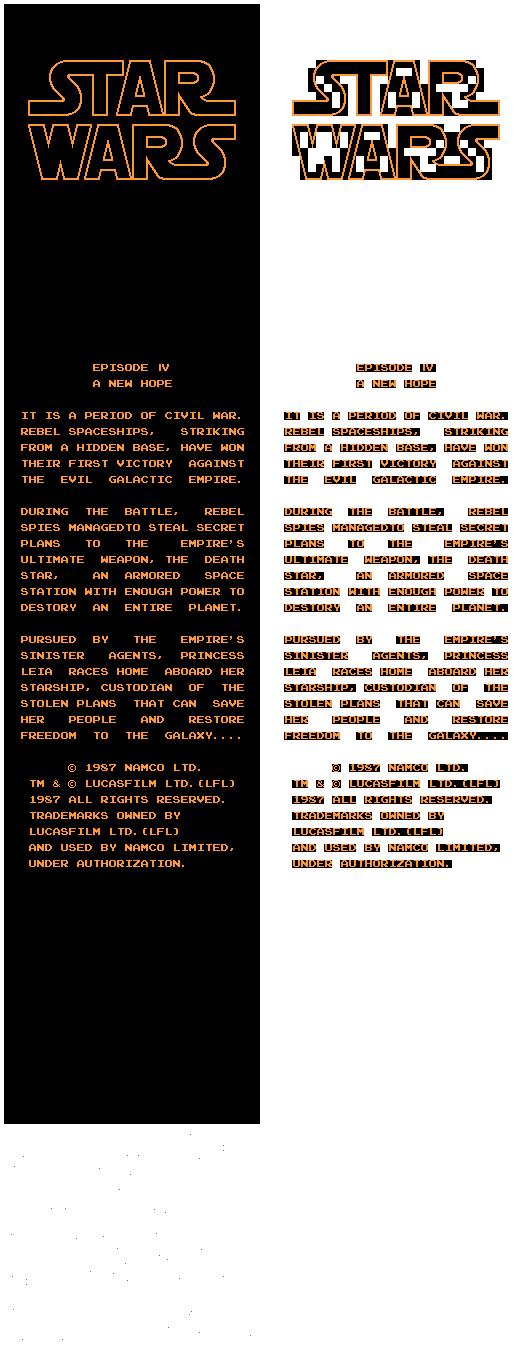 Star Wars (JPN) - Title Crawl