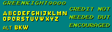 Sonic the Hedgehog Customs - Life Hud Font (Sonic Robo Blast 2 Pre-2.1 Style)