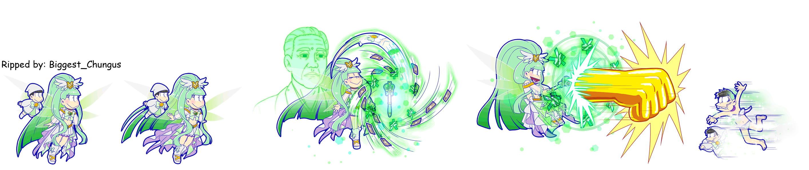 Osomatsu-san Hesokuri Wars: Battle of the NEETs - Choromatsu (Magical Girl: Awakened)