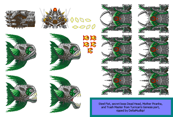 Turrican - Bosses 1