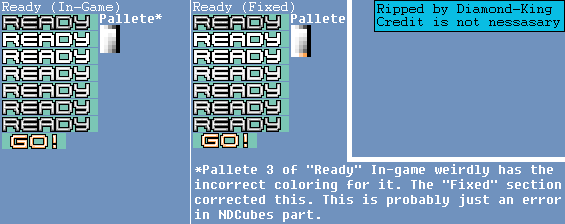 "Ready?" & "GO!"