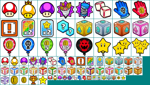 Mario Party: Star Rush - Items