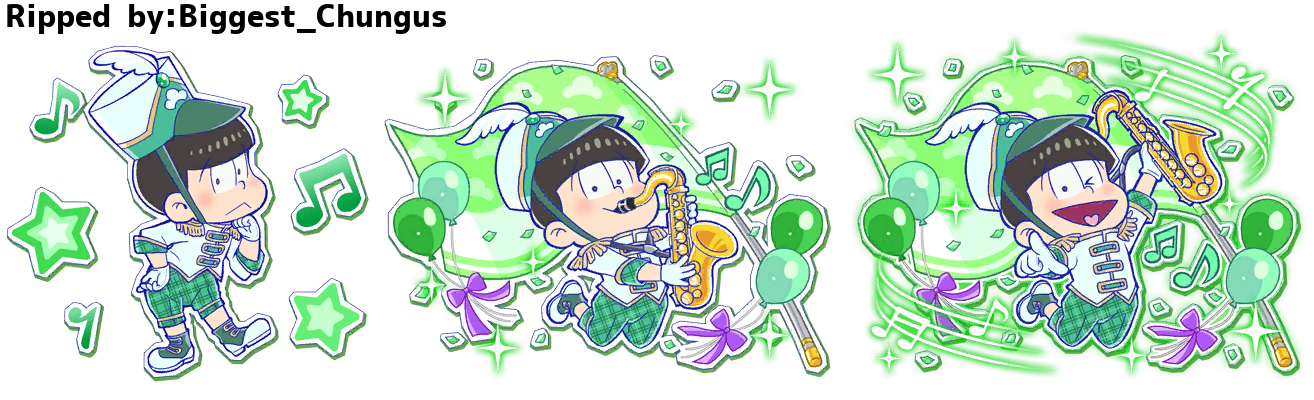 Motto! New Puzz Osomatsu-san: Shinpin Sotsugyou Keikaku - Choromatsu (Marching)