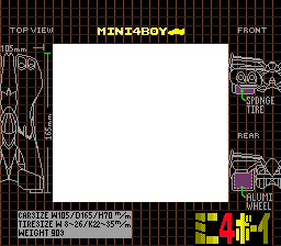 Mini-4 Boy (JPN) - Super Game Boy Border