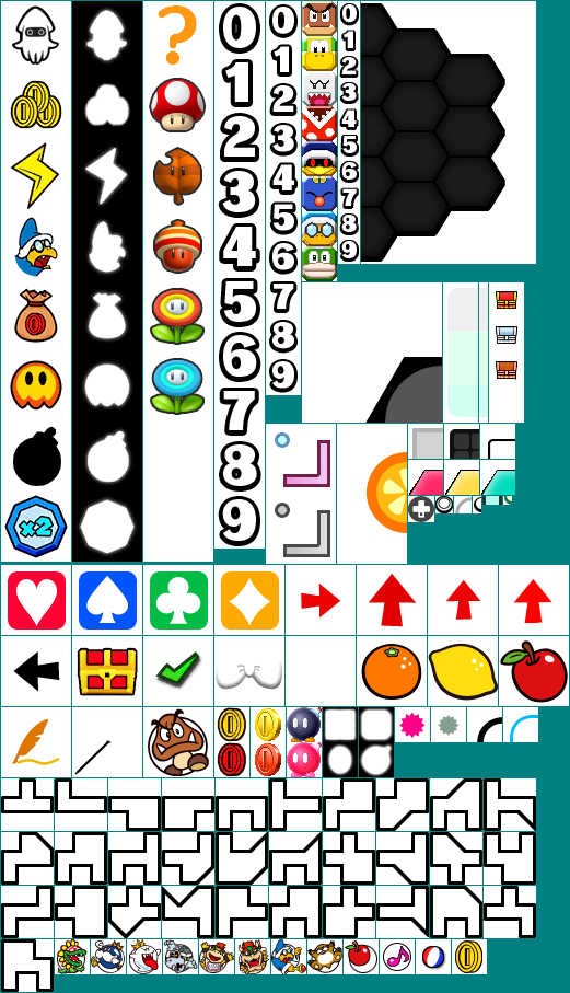 Mario Party: Star Rush - Minigame Graphics