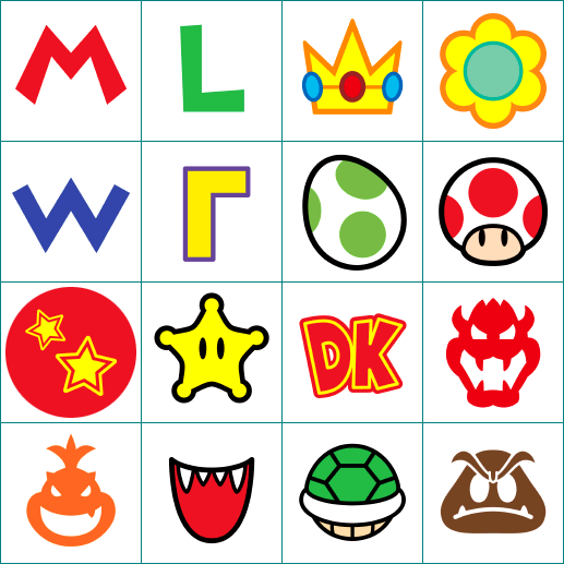 Mario Party: The Top 100 - Character Emblems