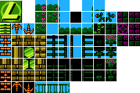 Hornet Man Tileset (GBC-Style)