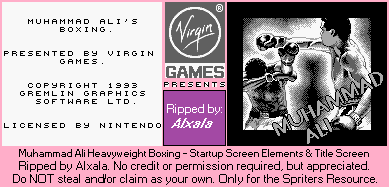 Startup Screen Elements & Title Screen