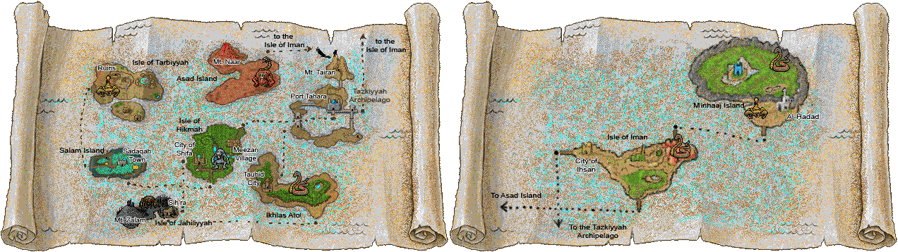 Islands of the Caliph - World Maps