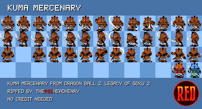 Dragon Ball Z: The Legacy of Goku II - Kuma Mercenary