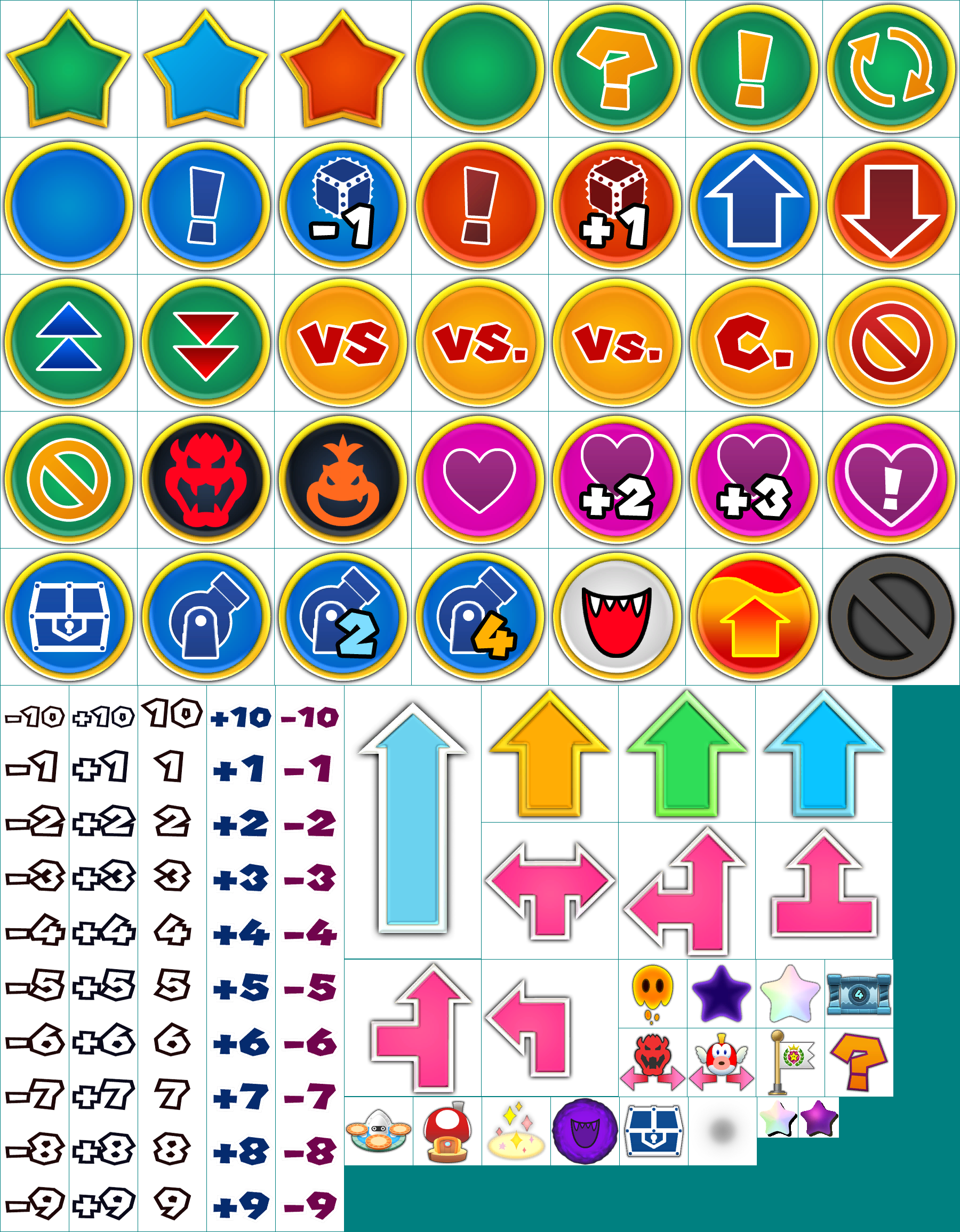 Spaces (Mario Party & Bowser Party)