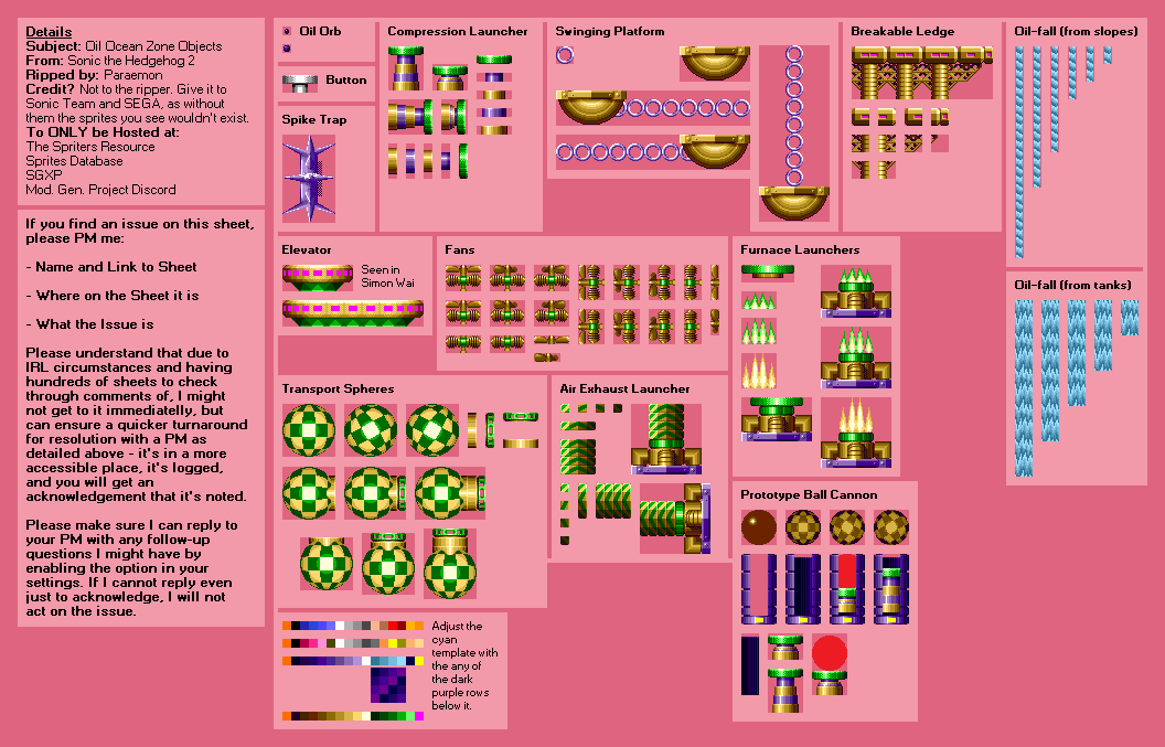 Oil Ocean Zone Objects