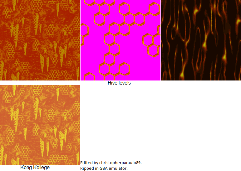 Hive Backgrounds and Foregrounds