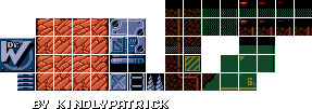 Drill Man Tileset (GBC-Style)