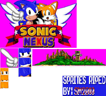 Sonic Nexus - Title Screen
