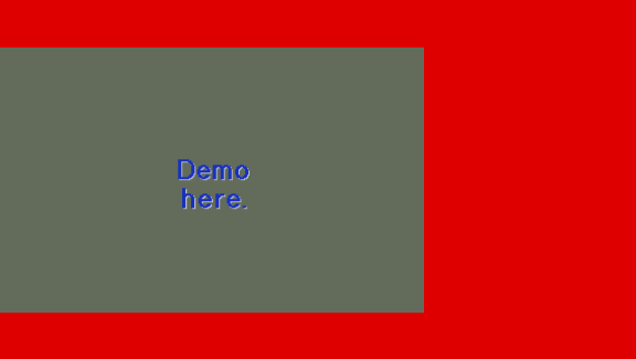 Demo Screen