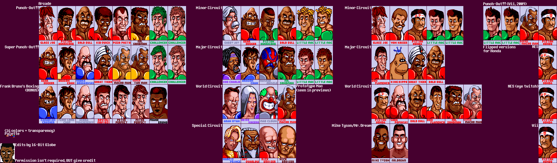 Portraits (Expanded, Arcade-Style)