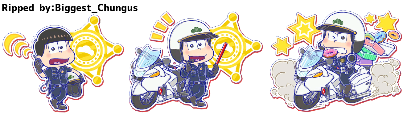 Osomatsu (Police Motorcycle)