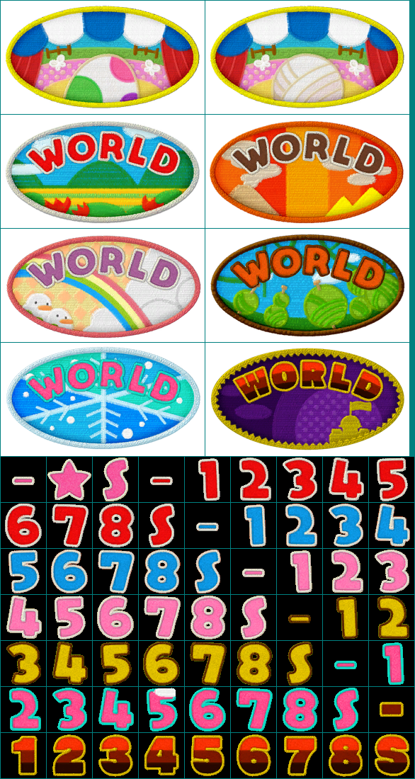 Yoshi's Woolly World - World