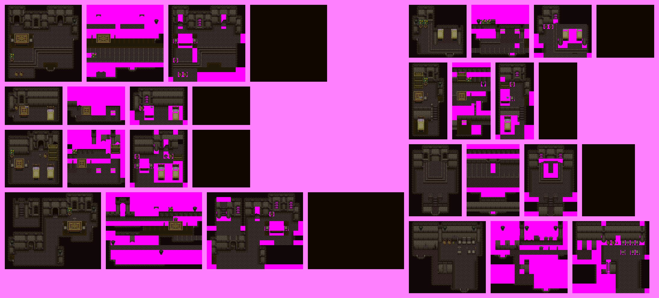 Treasure of the Rudras / Rudra no Hihou (JPN) - Eremia's Manor (Invaded Interior)