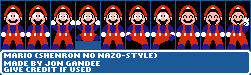 Mario Customs - Mario (Shenron no Nazo-Style)