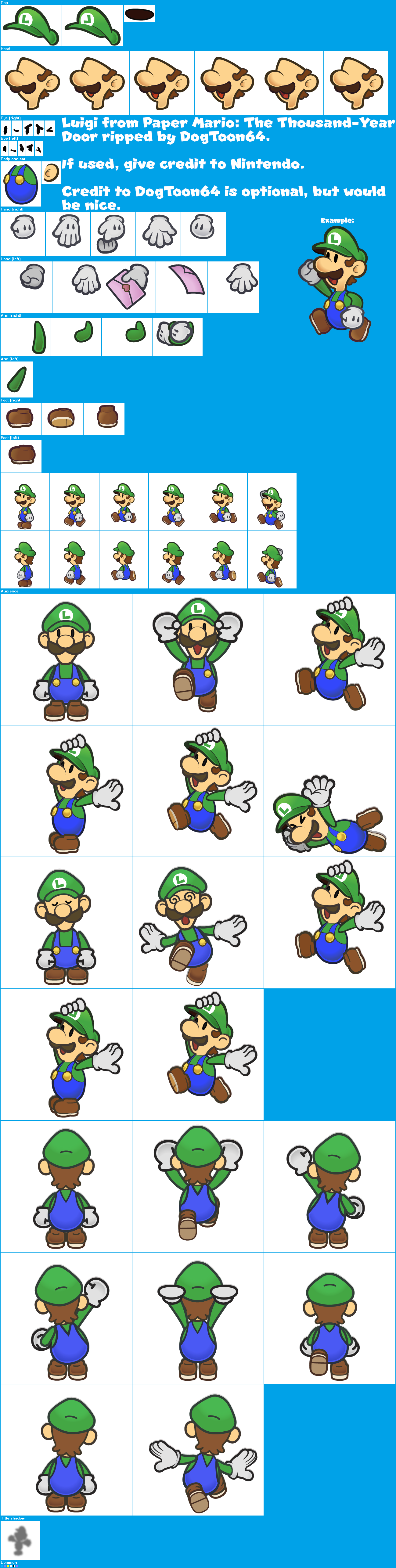 Paper Mario: The Thousand-Year Door - Luigi