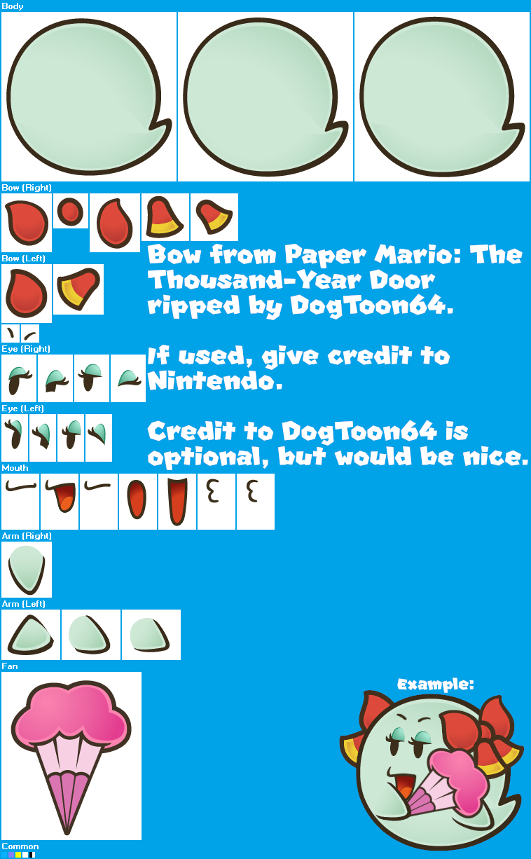 Paper Mario: The Thousand-Year Door - Bow