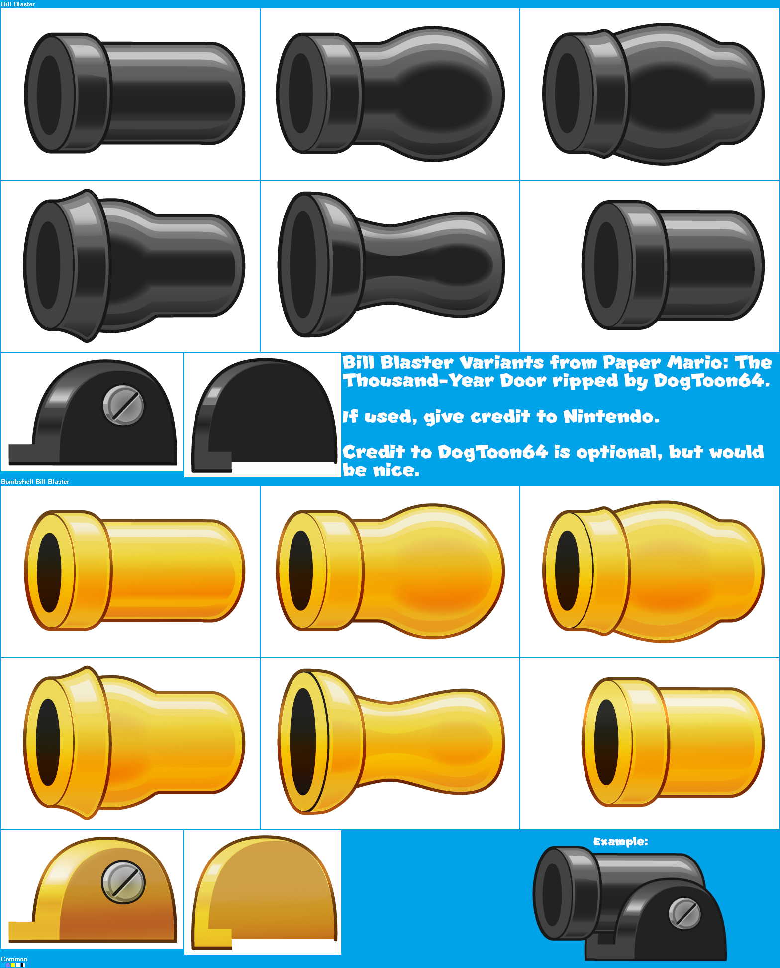 Bill Blaster Variants