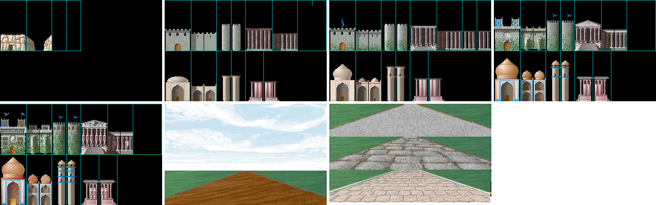 Castles and Backgrounds