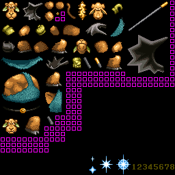 Dragon Warrior 7 - #190 - HornBeast