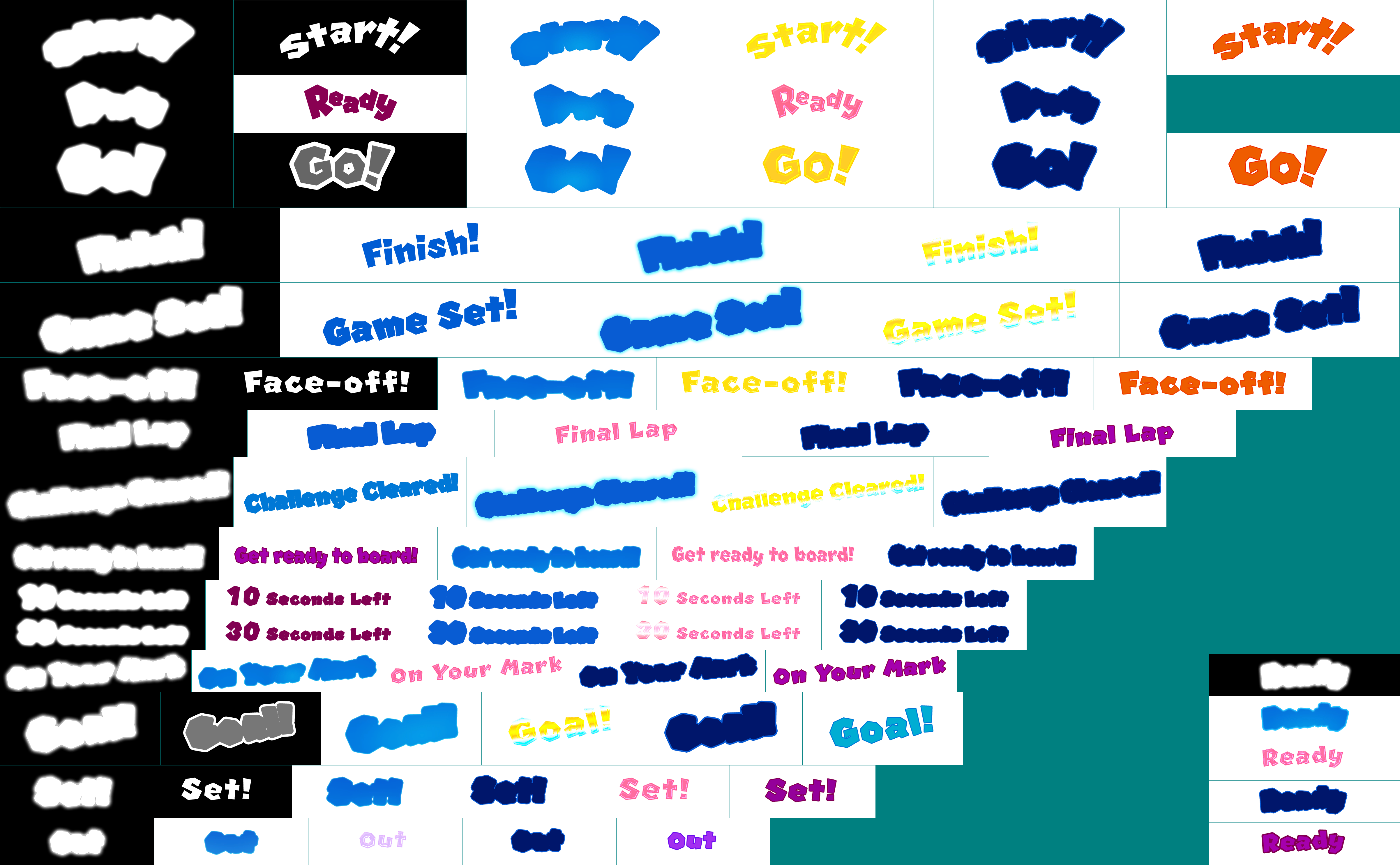 Announcer Text (English)