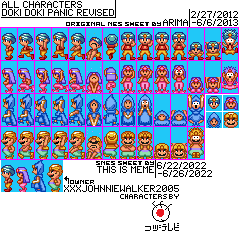 Playable Characters (SMAS-Style)