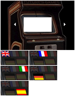 Marble Madness & Klax - Language Select Screen