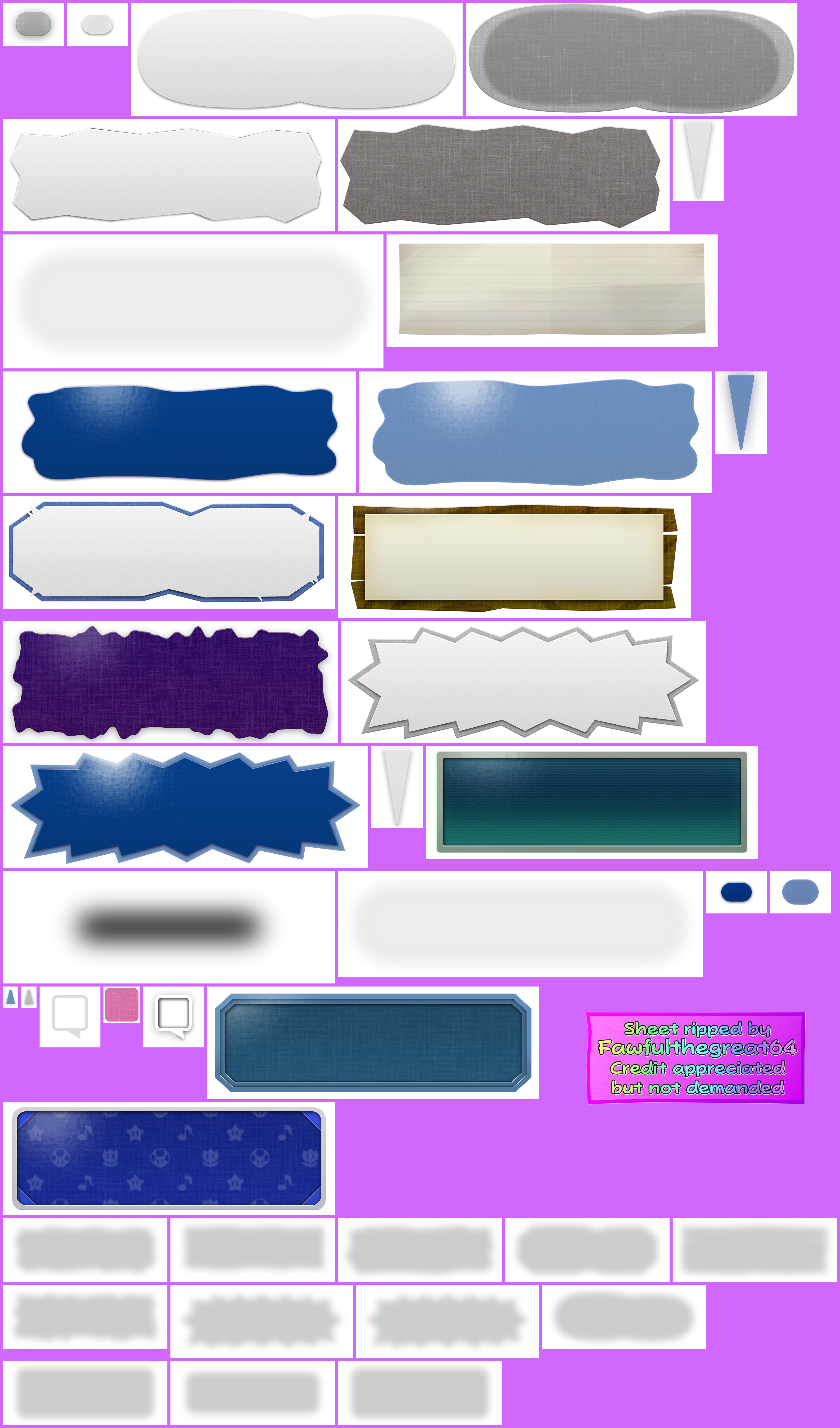 Dialogue Boxes