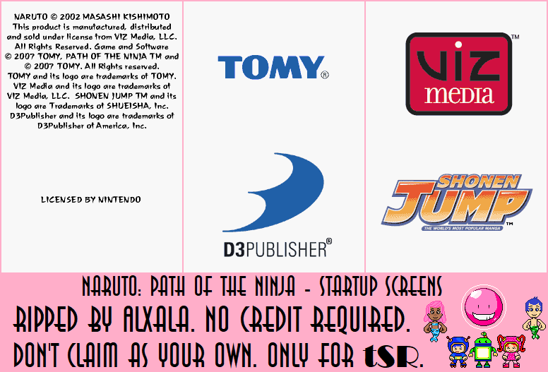 Startup Screens