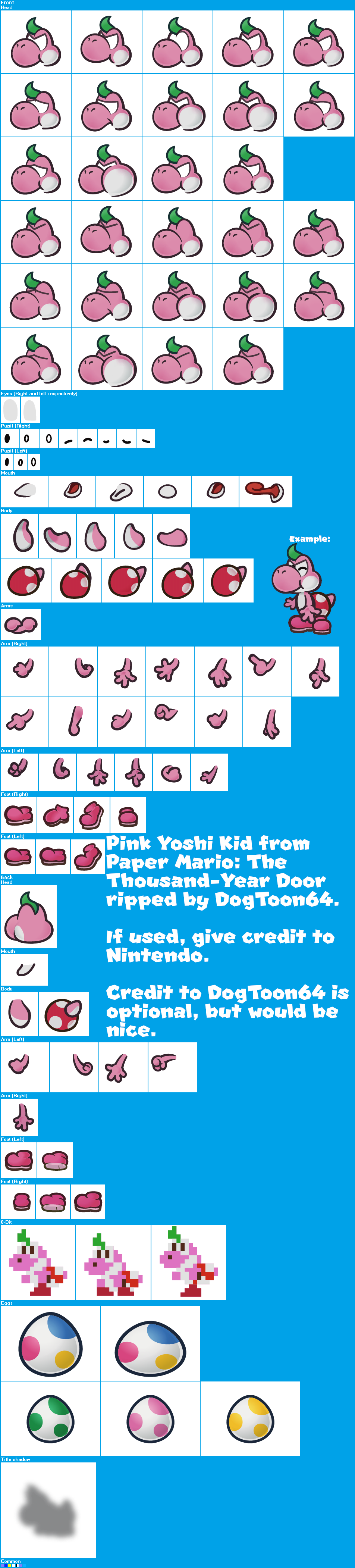 Paper Mario: The Thousand-Year Door - Yoshi Kid (Pink)