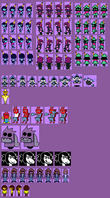 Anniversary Stream Sprites (Recreation)