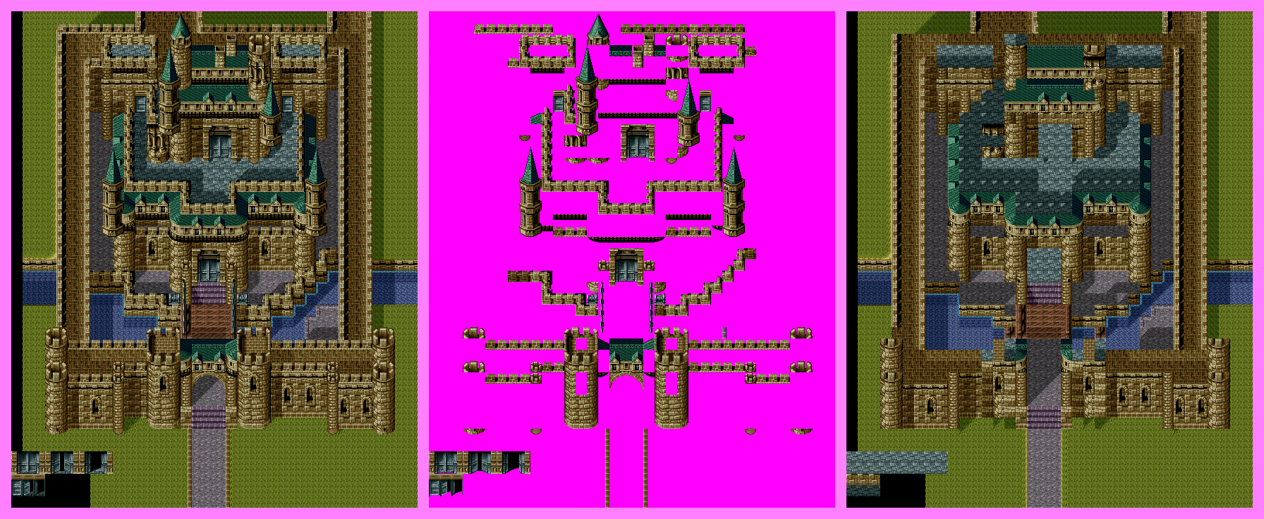 Lufia 2: Rise of the Sinistrals - Alunze Castle (Exterior)