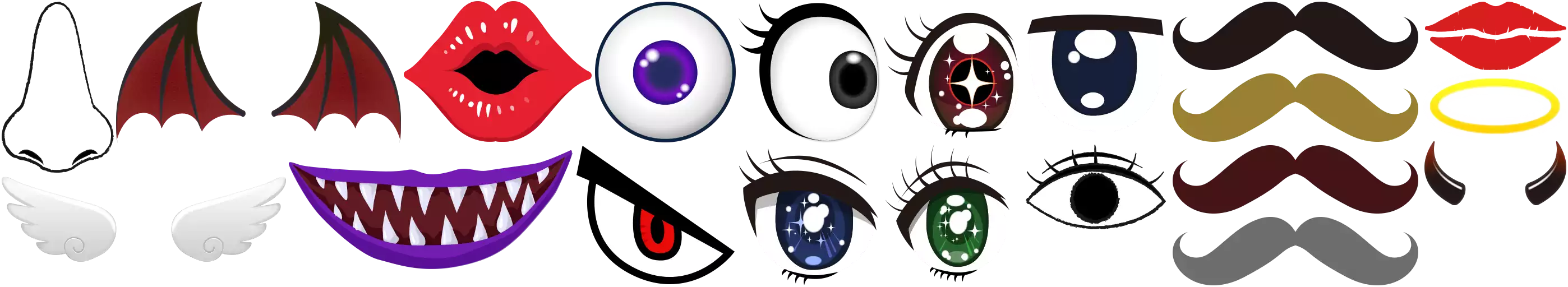 Miitomo - Face Stamps