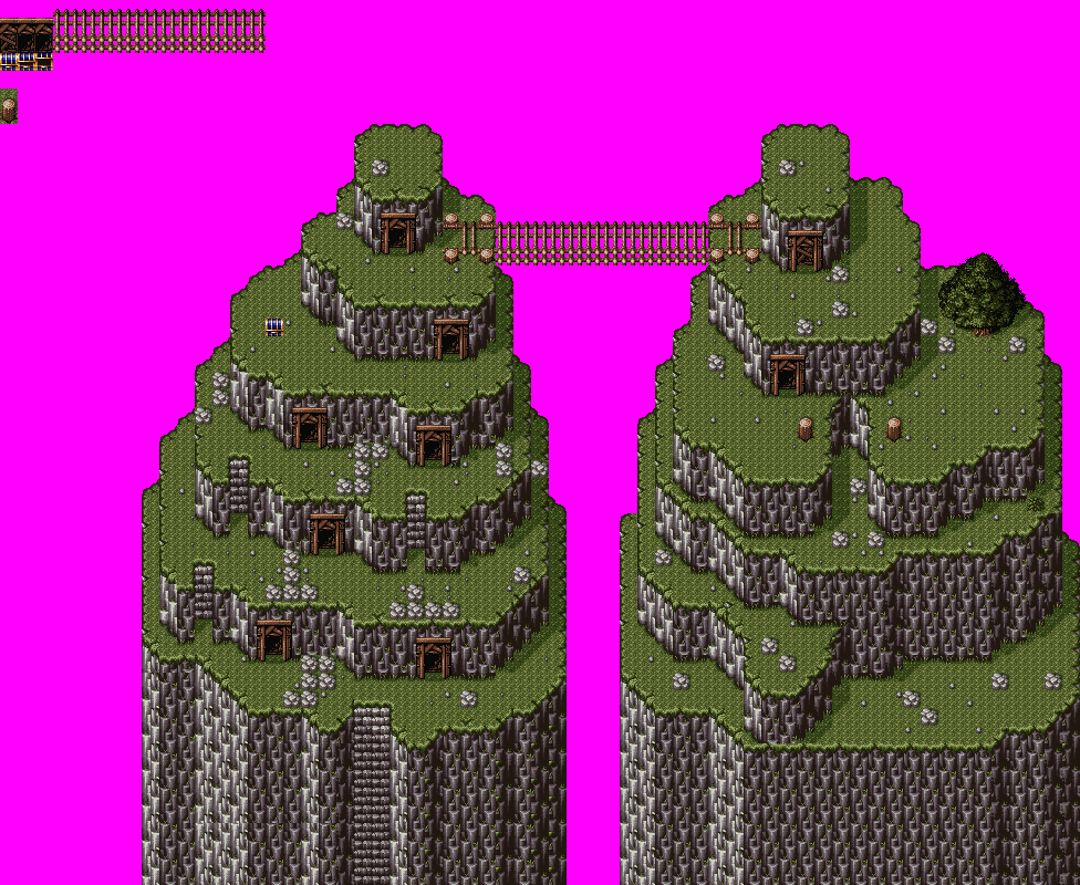 Lufia 2: Rise of the Sinistrals - Phantom Tree Mountain (Exterior)