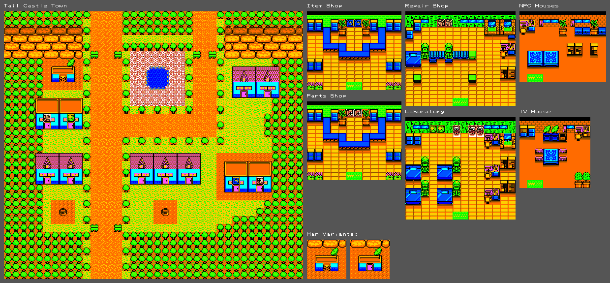 Tail Castle Town