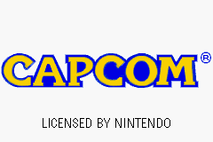 Capcom Startup Screen