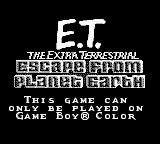 Game Boy Error Message