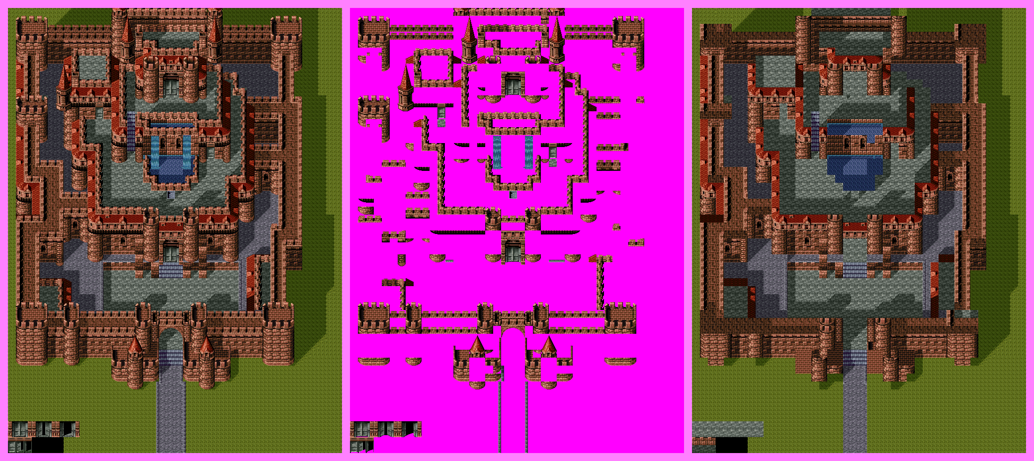 Lufia 2: Rise of the Sinistrals - Parcelyte Castle (Exterior)