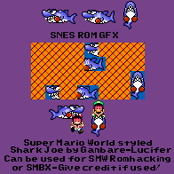 Shark Joe (Super Mario World-Styled)