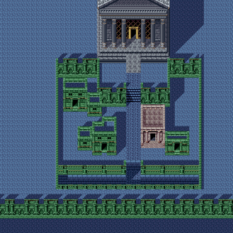 Submarine Town of Preamarl (Waterless Exterior)