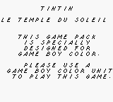 Game Boy Error Message