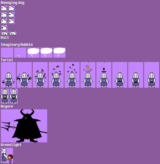 Undertale - Kickstarter + Greenlight Trailer Sprites (Recreation)