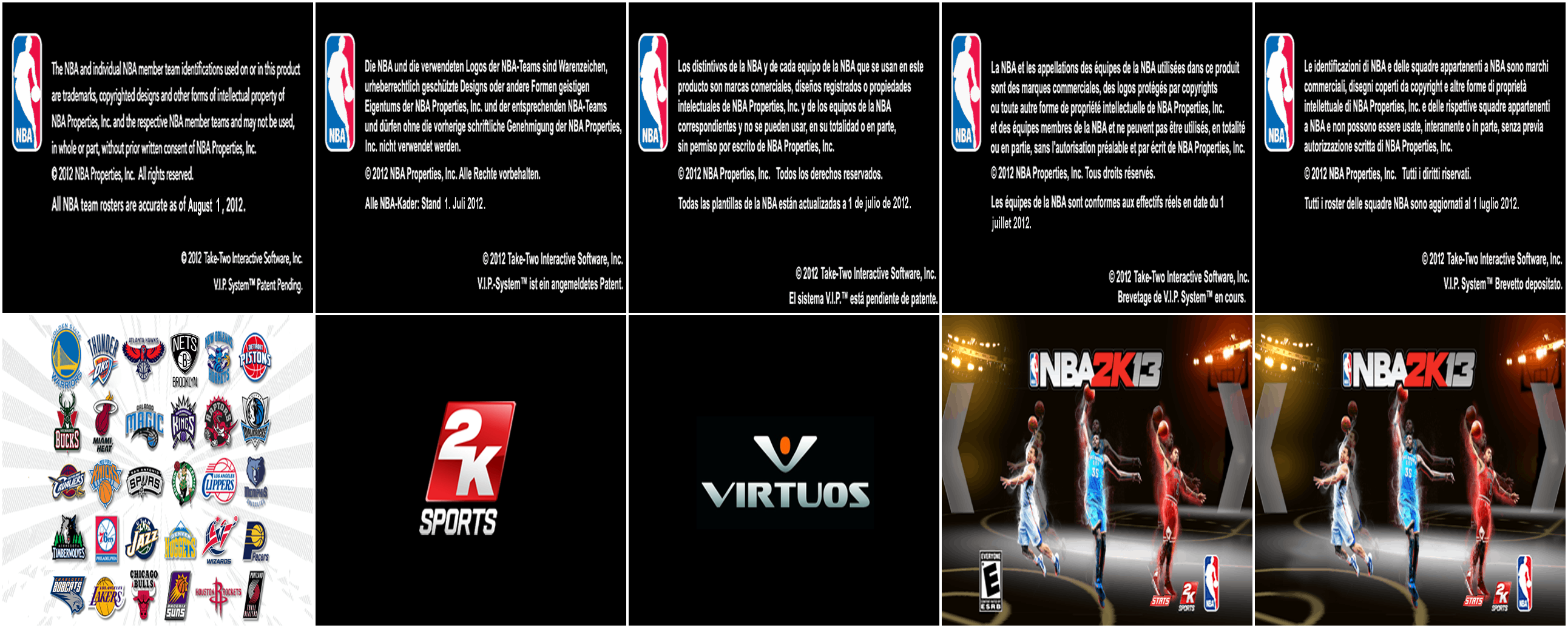 Copyright & Title Screens